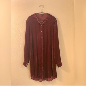 Eileen Fisher Velvet Tunic
